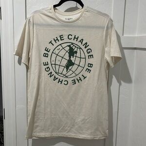 Goodfellow white short sleeve medium unisex